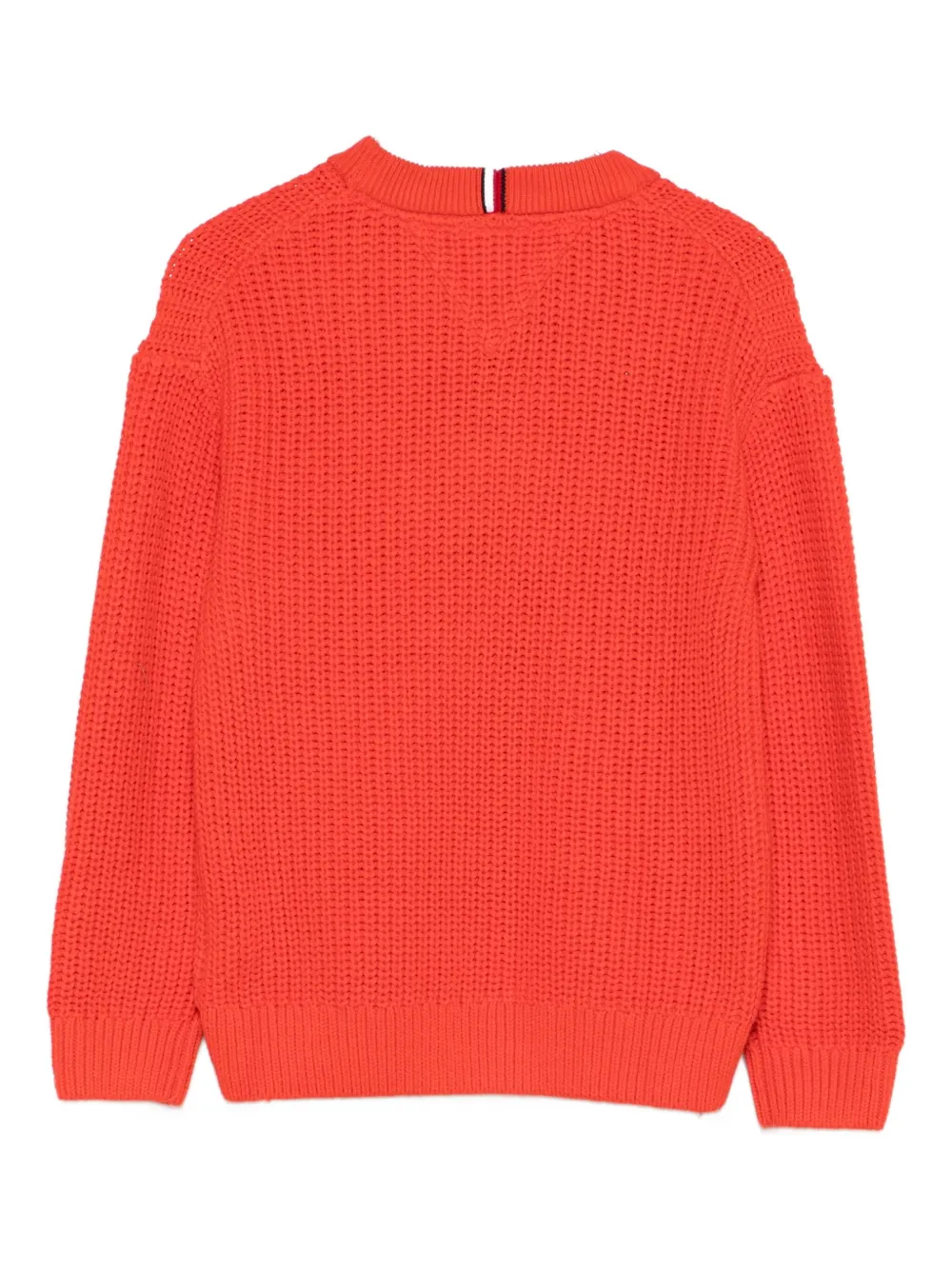Tommy Hilfiger Junior logo-embroidered sweater | Boys Knitwear | Image 2