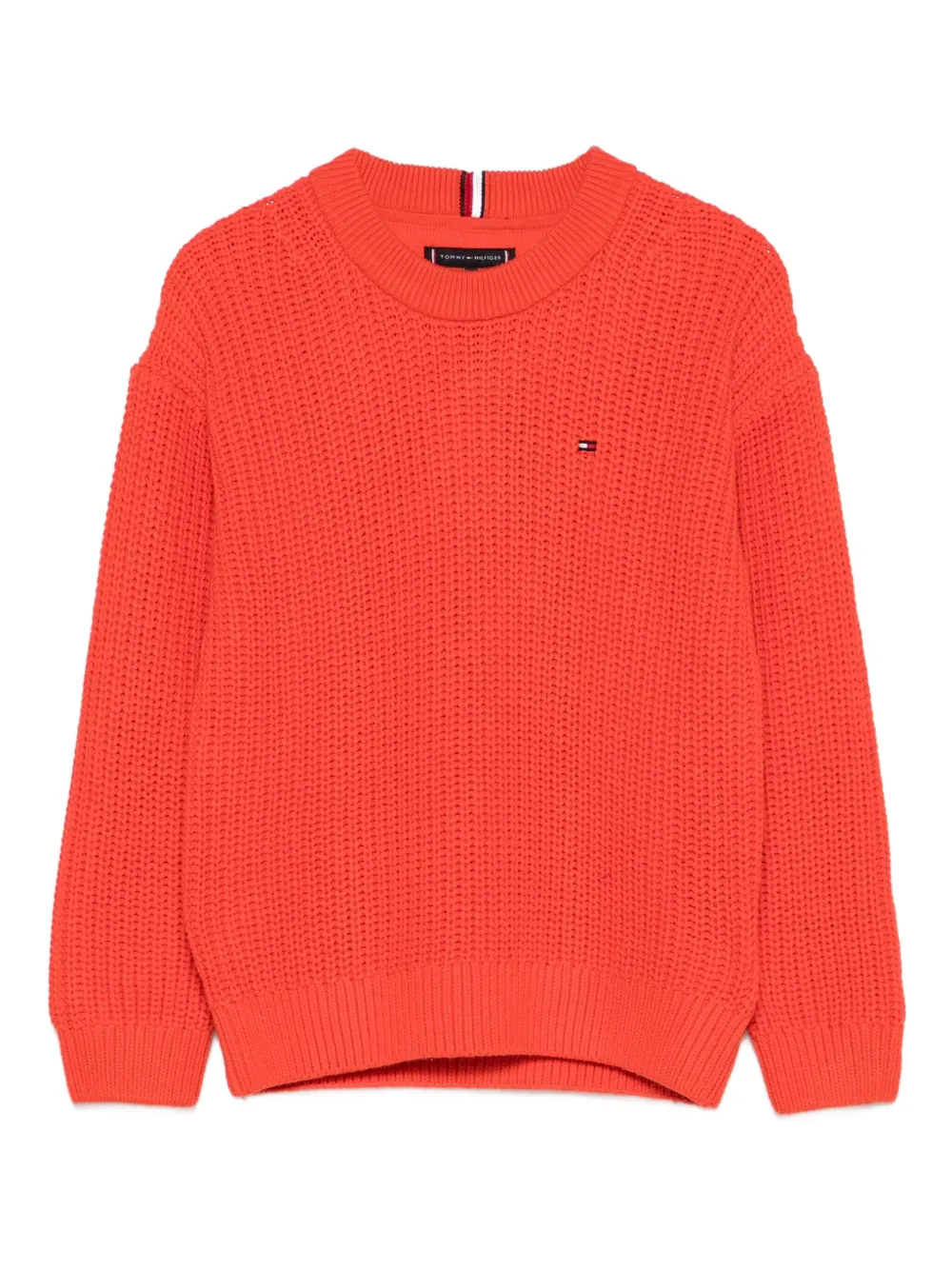 Tommy Hilfiger Junior ロゴ セーター - オレンジ Tommy Hilfiger Junior ロゴ セーター - オレンジ