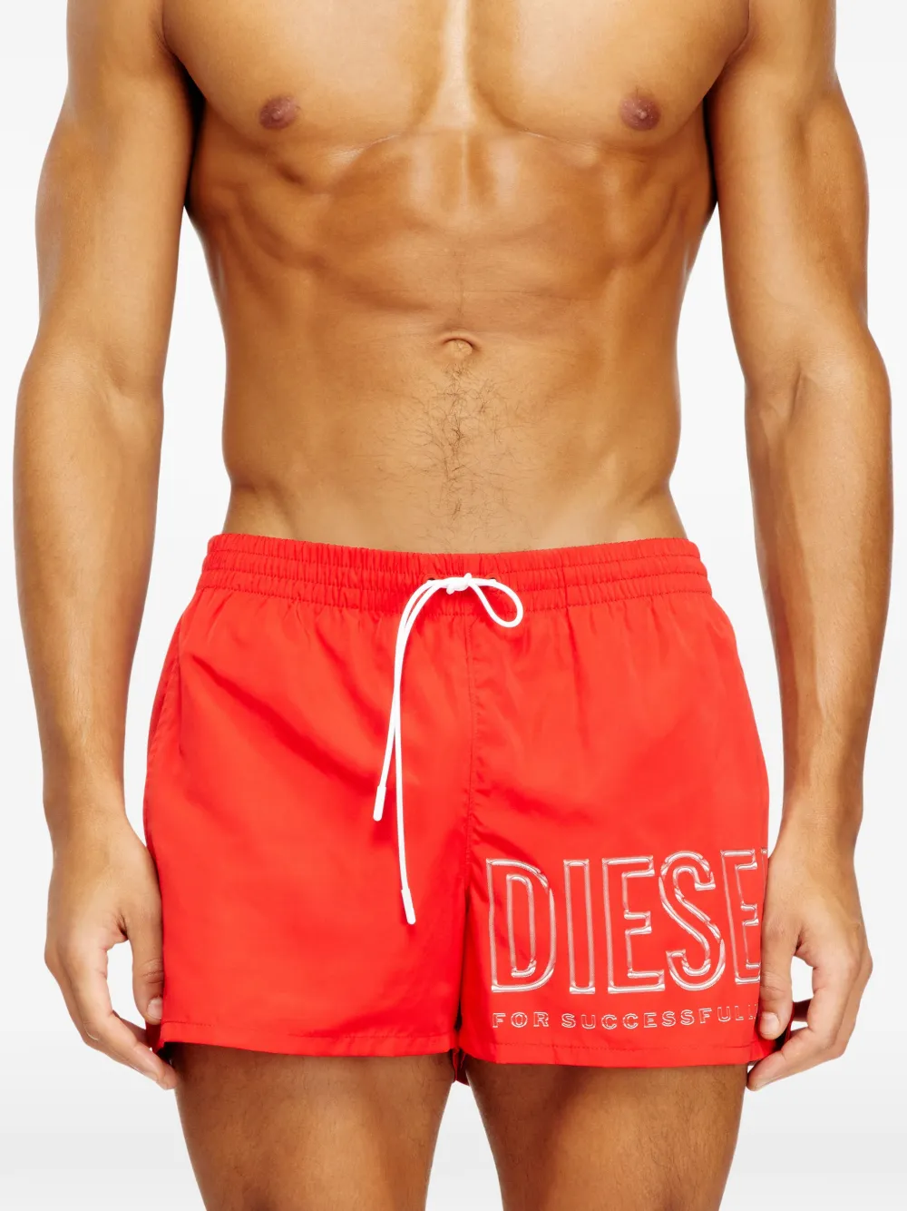 Diesel Olympic-34-D-Core drawstring logo swim shorts | Swim & Board Shorts | Image 2
