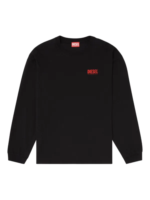 Diesel T-Boxt-Ls-Bisk Tシャツ | ブラック | FARFETCH JP