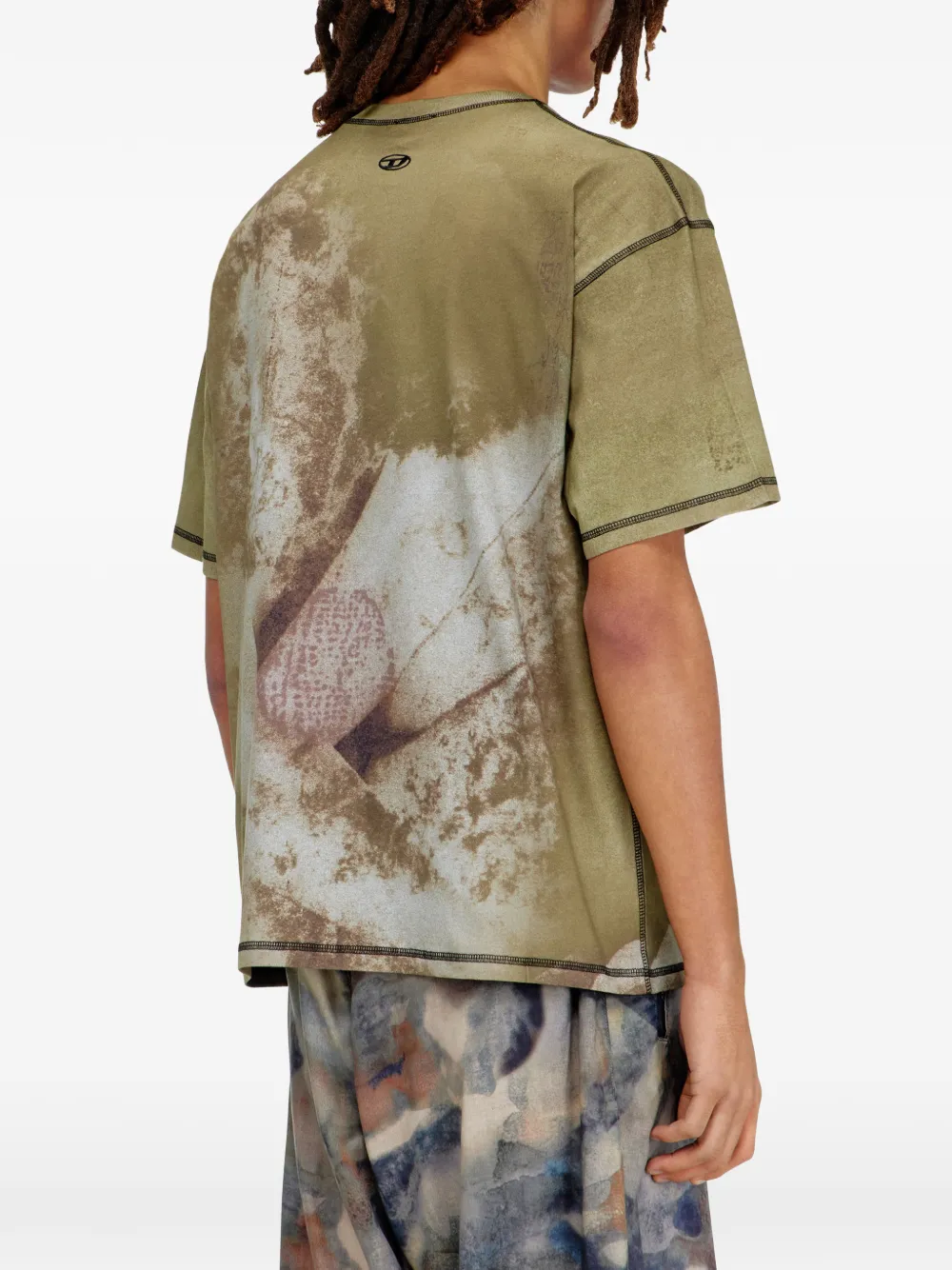 Diesel T-boxt-v5 T-shirt Groen