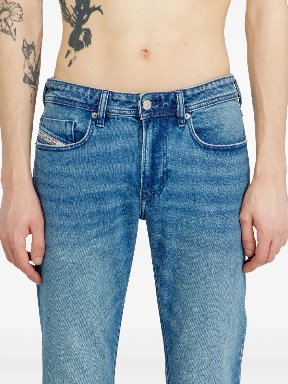 Diesel 1979 Sleenker jeans Blauw