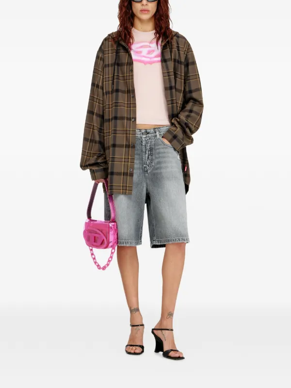 Diesel De-Sire-Short デニムショーツ | グレー | FARFETCH JP