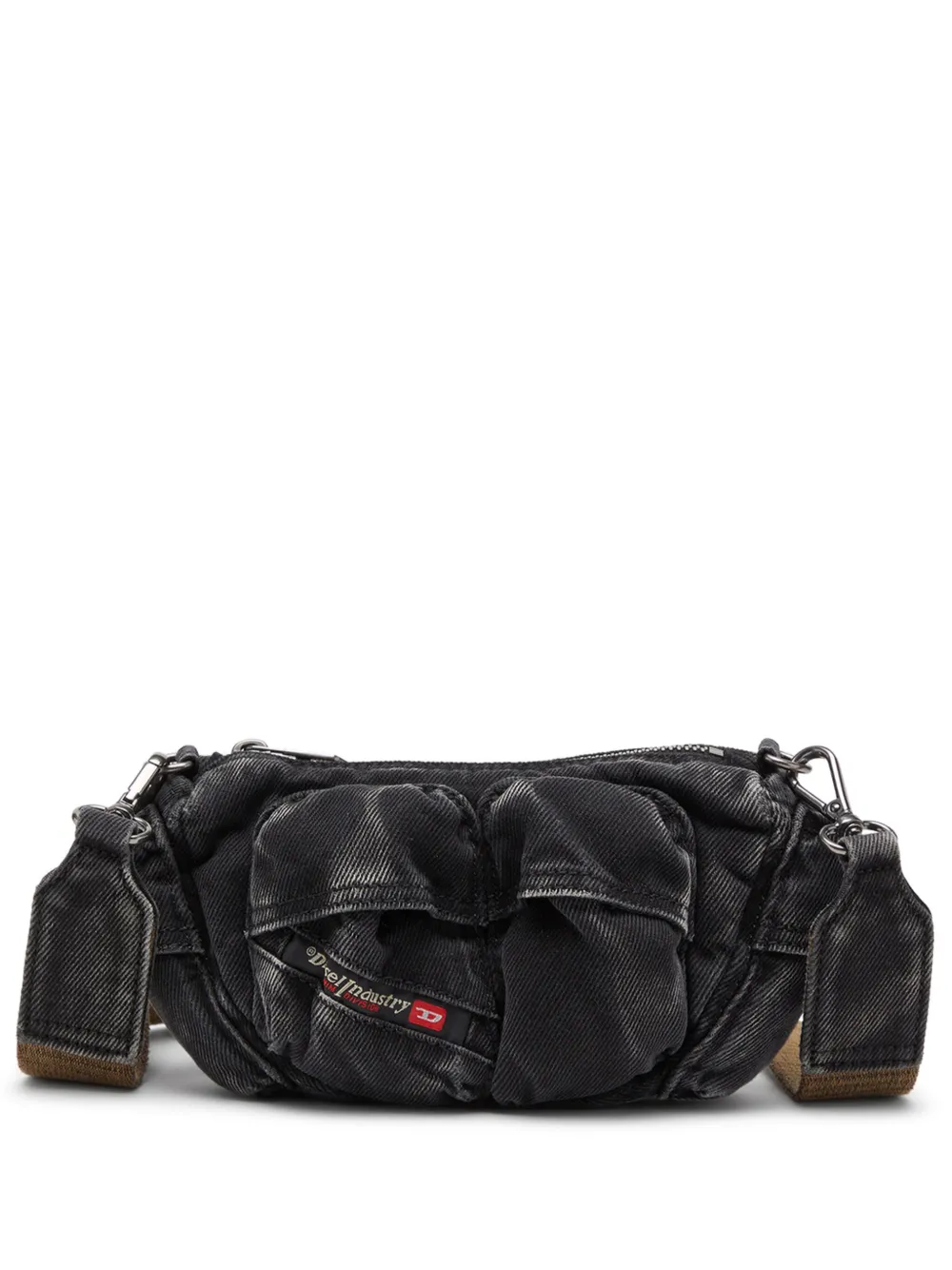 Diesel multi-pockets crossbody bag | Black | Image 1