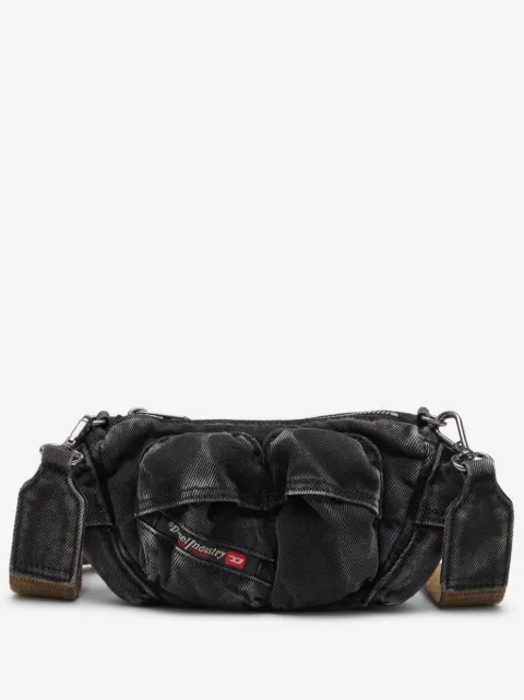 Diesel multi-pockets crossbody bag