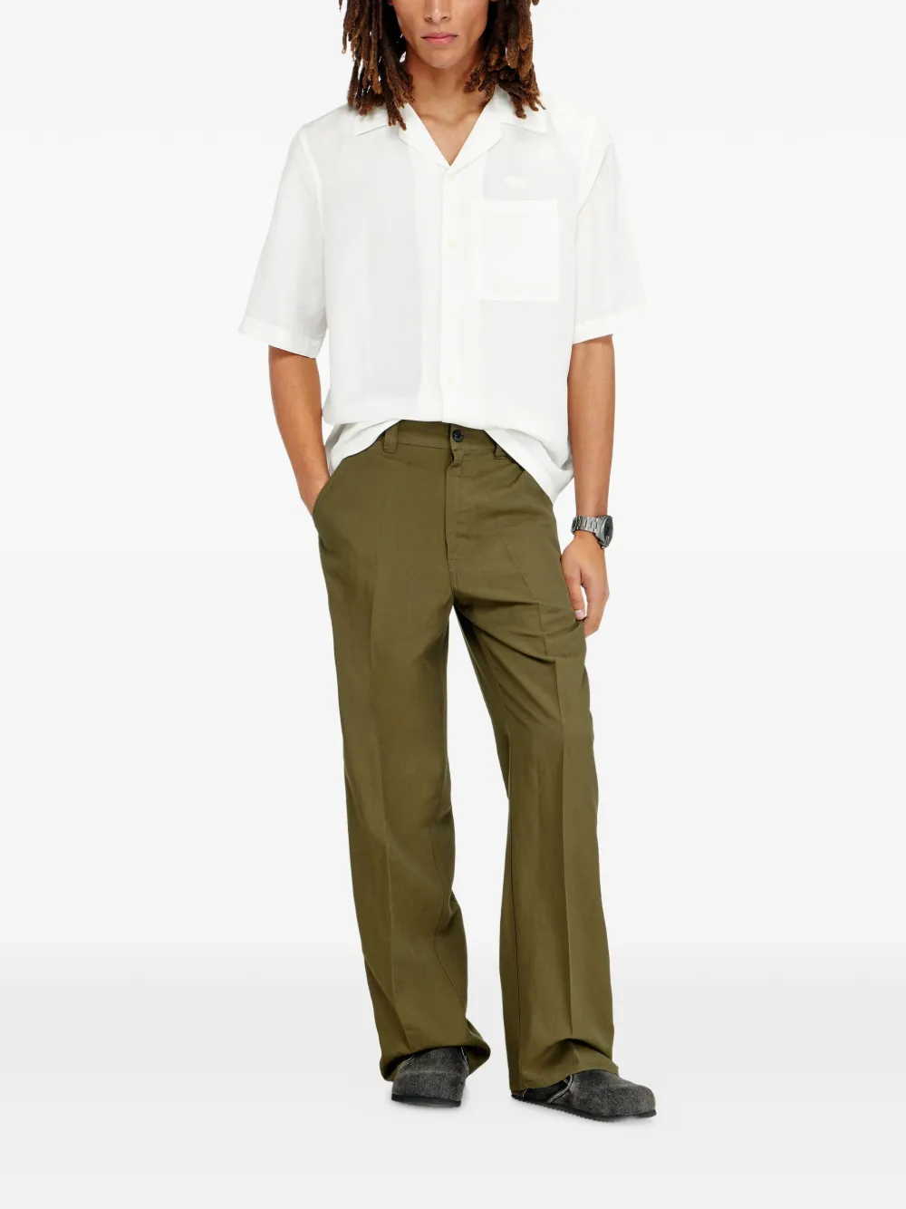 Diesel P-HANT broek Groen