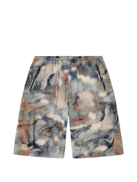 Diesel camouflage-print bermuda shorts
