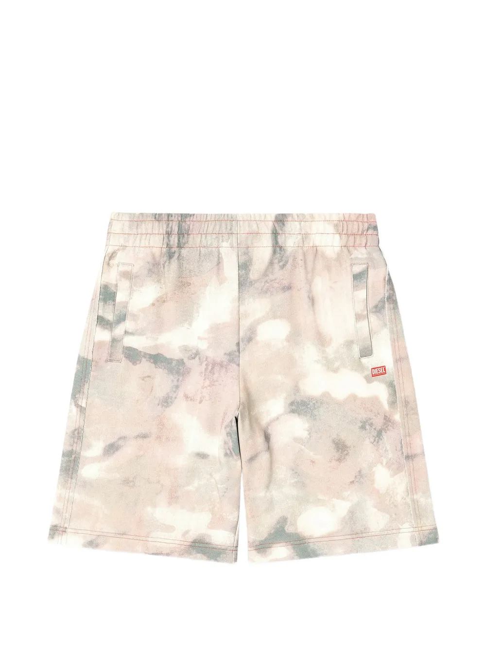Diesel P-Crone abstract-pattern shorts - Toni neutri