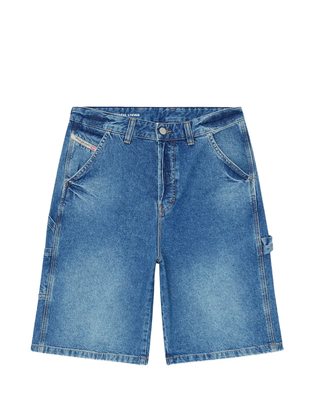 Diesel D-Livery-W denim shorts - Blau