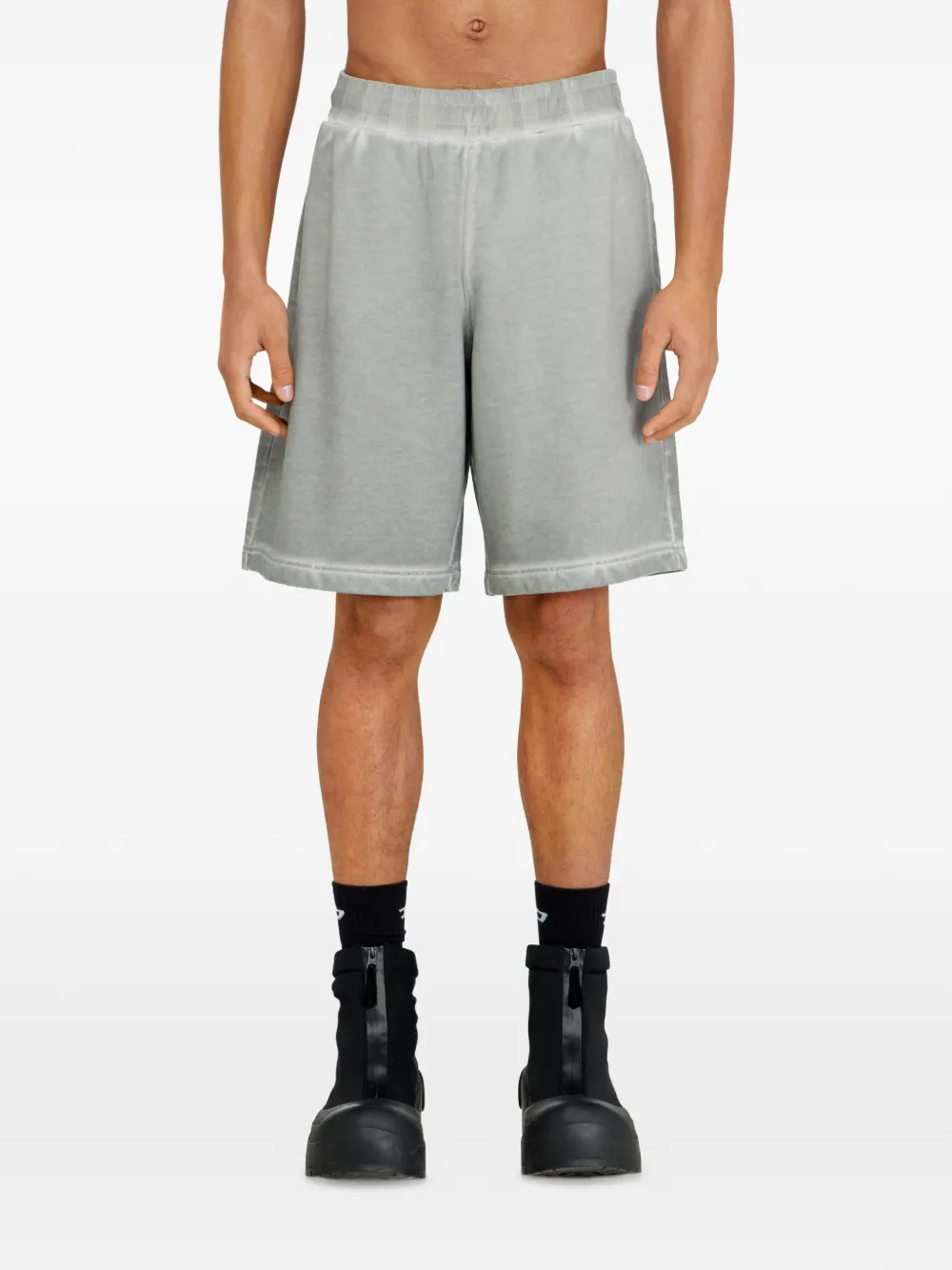  Diesel P-crown-v1 Shorts - Grey 