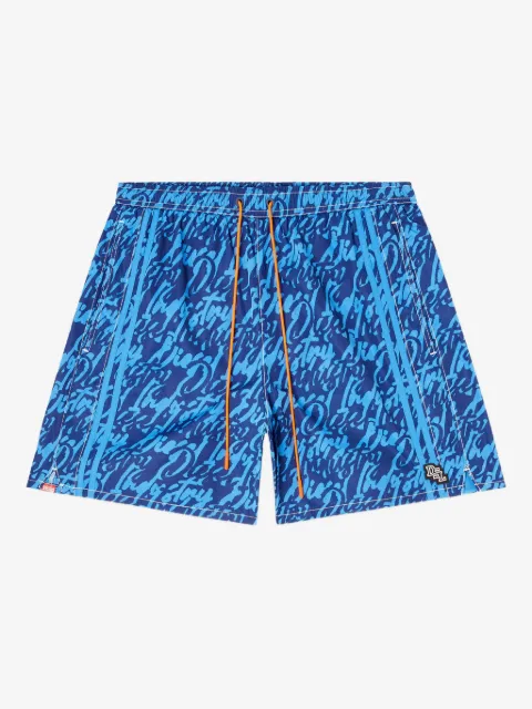 Diesel shorts de playa estampados