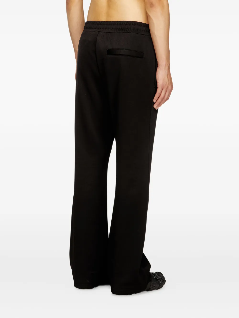 Diesel Trainingsbroek met streep Zwart