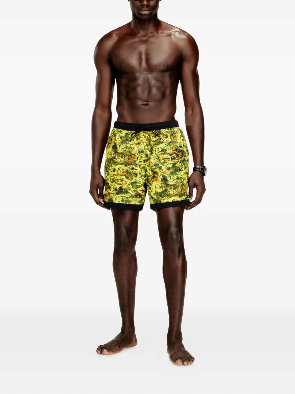 Diesel shorts de playa con ranas estampadas | Shorts de playa | Image 2
