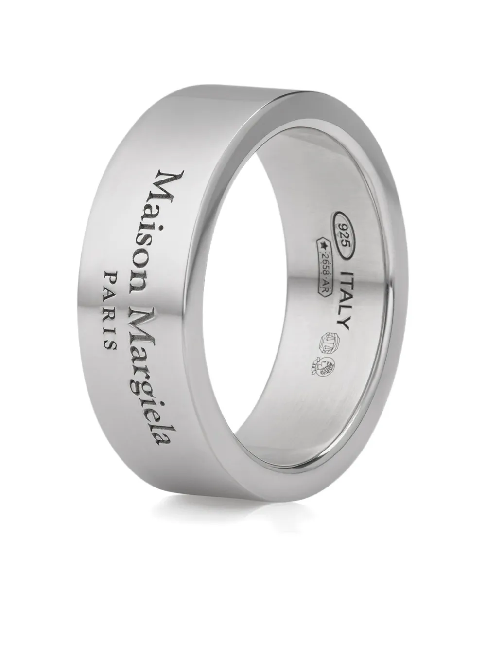 Maison Margiela logo reference ring - Silber