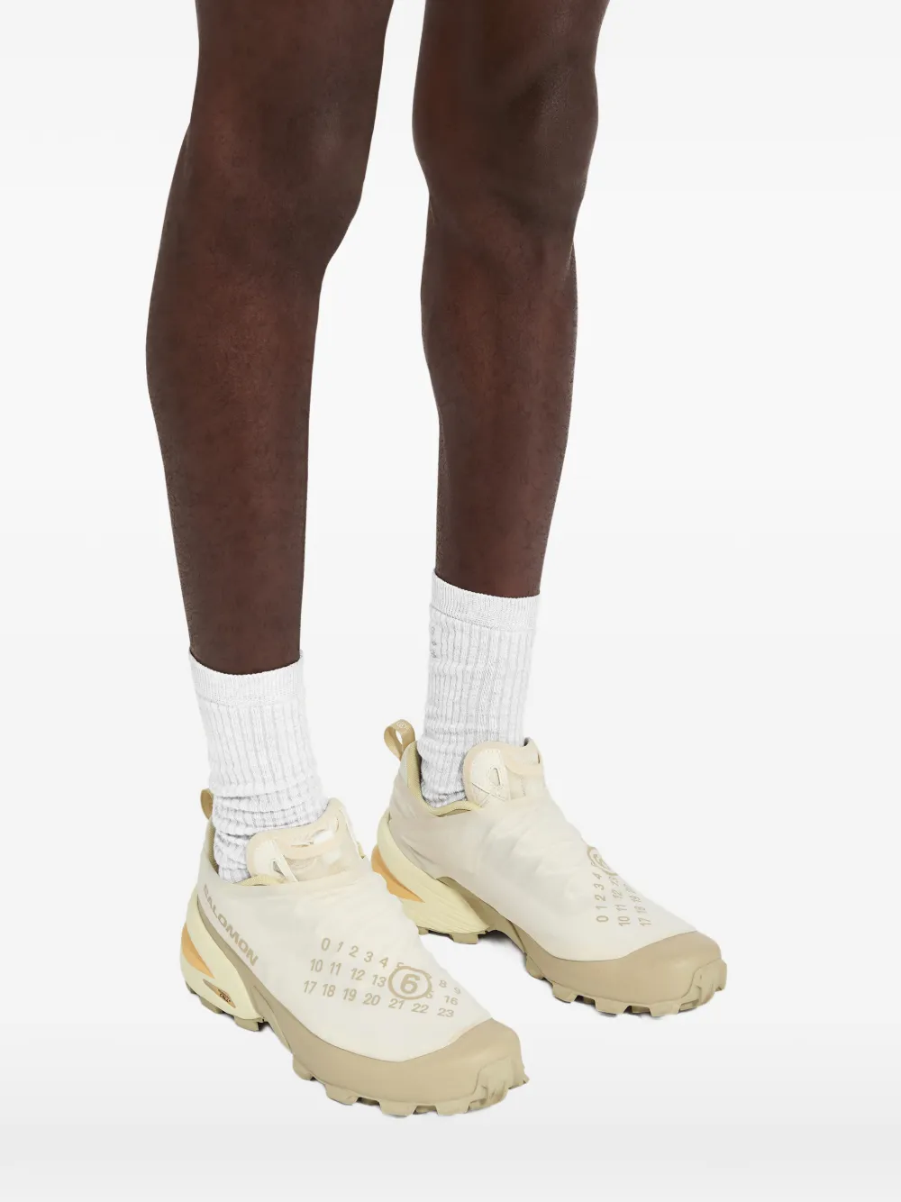 MM6 Maison Margiela X Salomon logo-print slip-on Sneakers