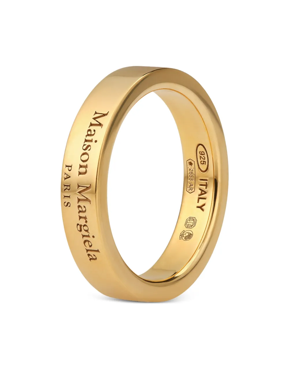 Maison Margiela logo reference silver ring - Oro