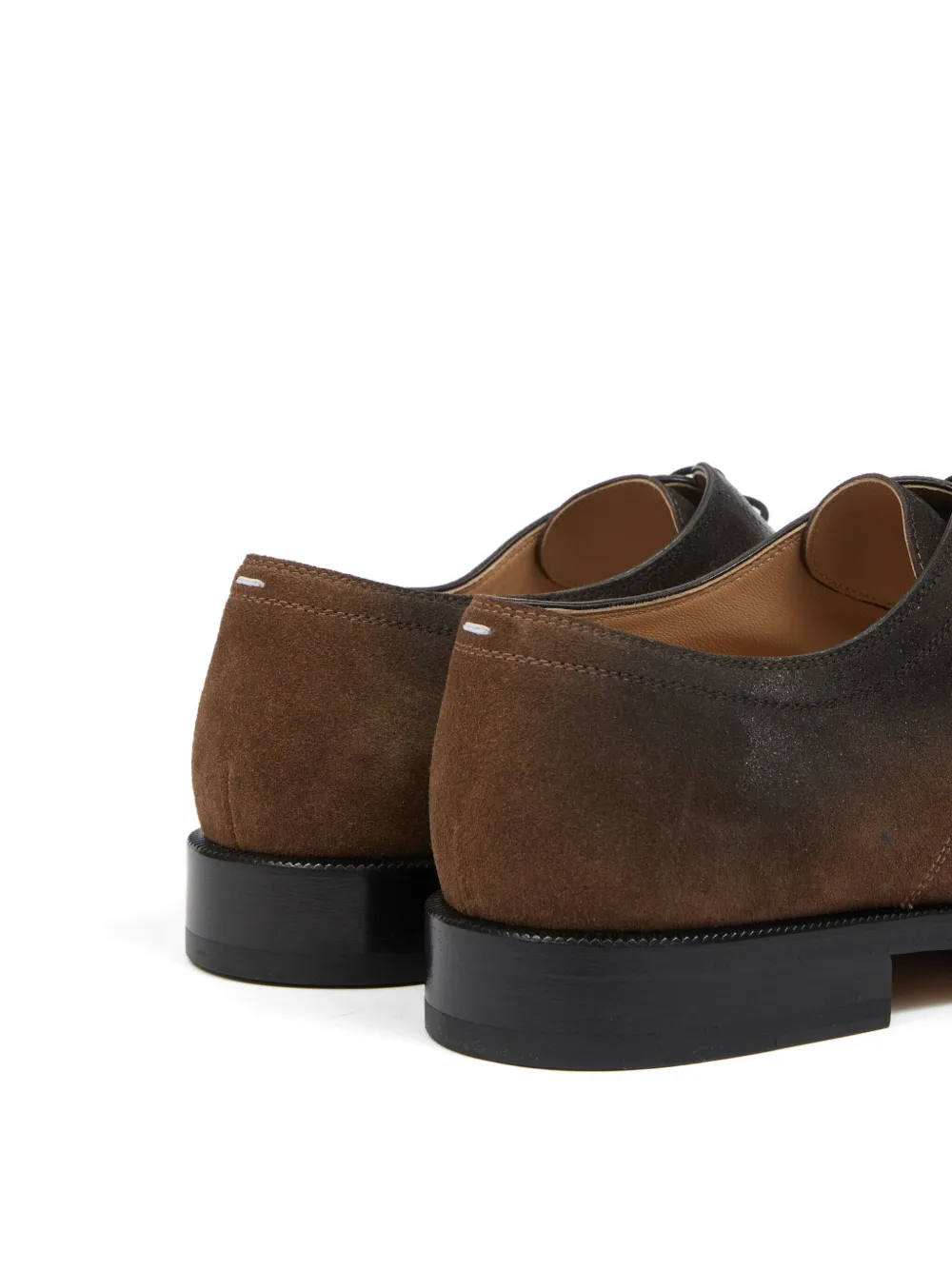 Maison Margiela Leren derby schoenen Bruin