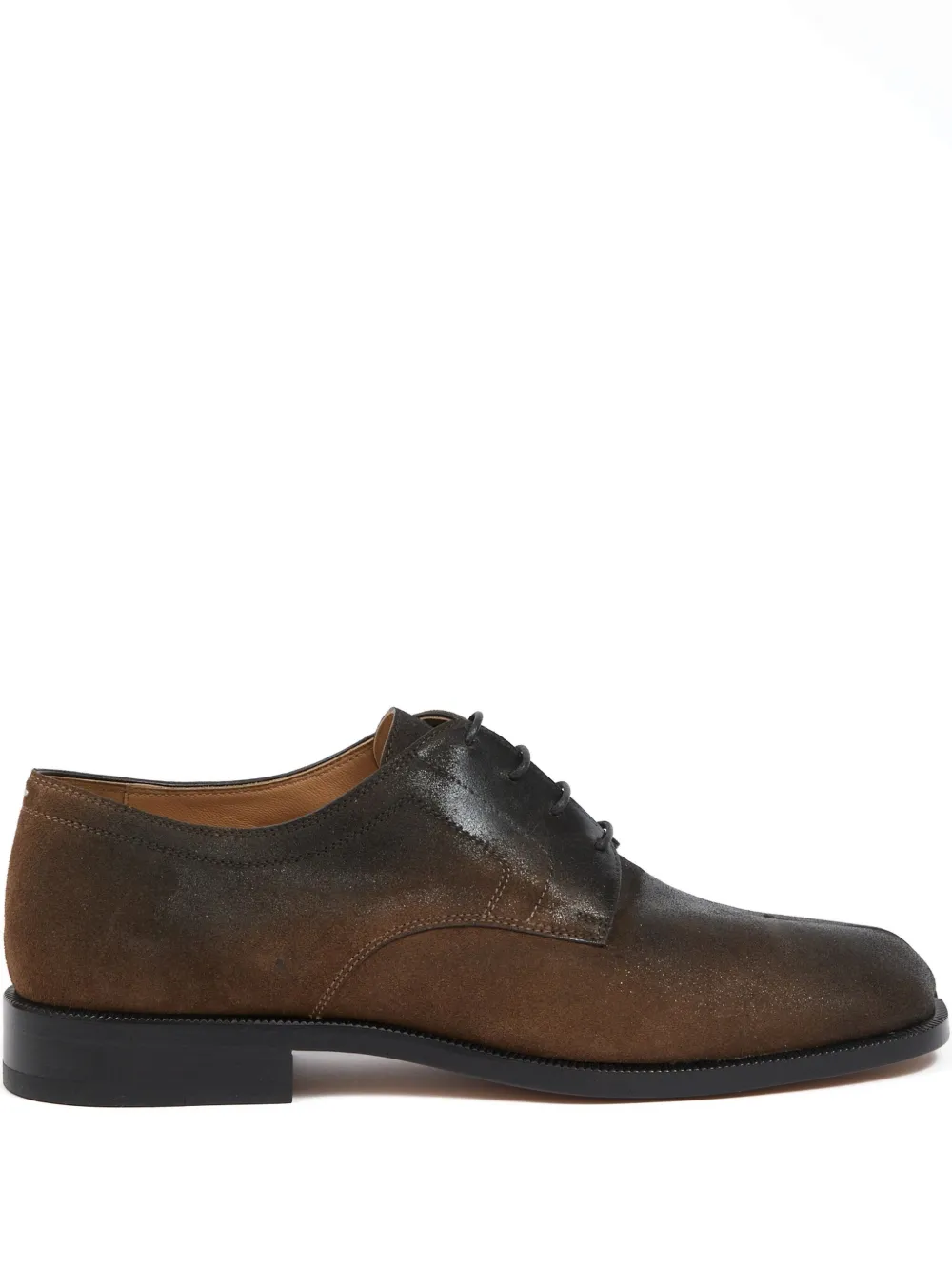 Maison Margiela Leren derby schoenen Bruin