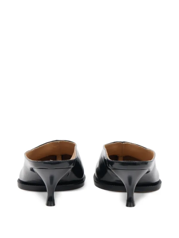 Maison Margiela Tabi City Evening Mules | Black | FARFETCH