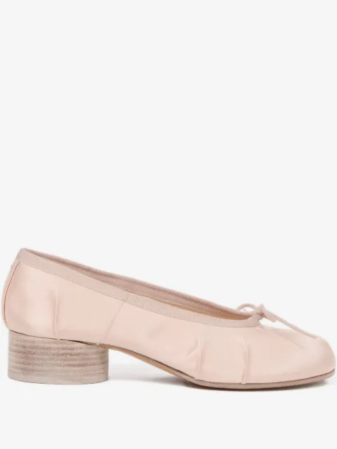 Maison Margiela Tabi satin ballerinas