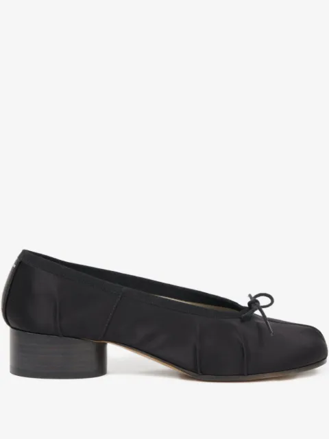 Maison Margiela Tabi satin ballerina