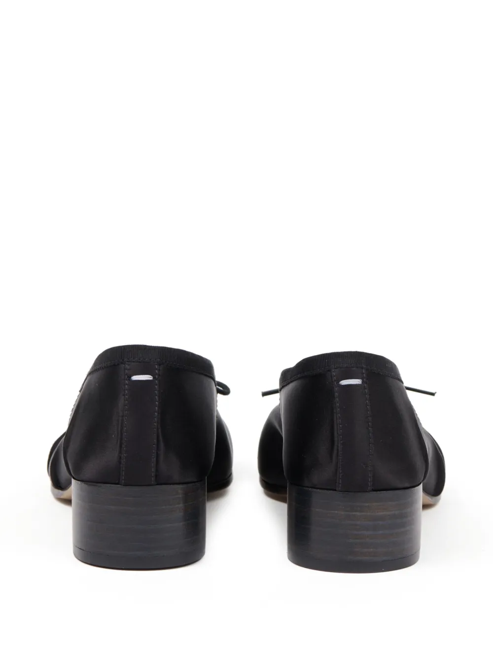 Maison Margiela 30mm Ballerina Pumps In Black