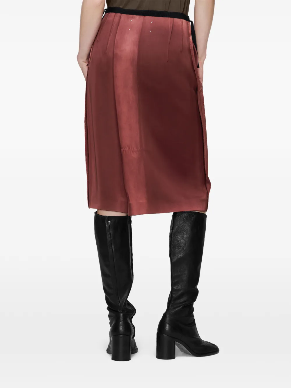 Maison Margiela Midi-rok Rood