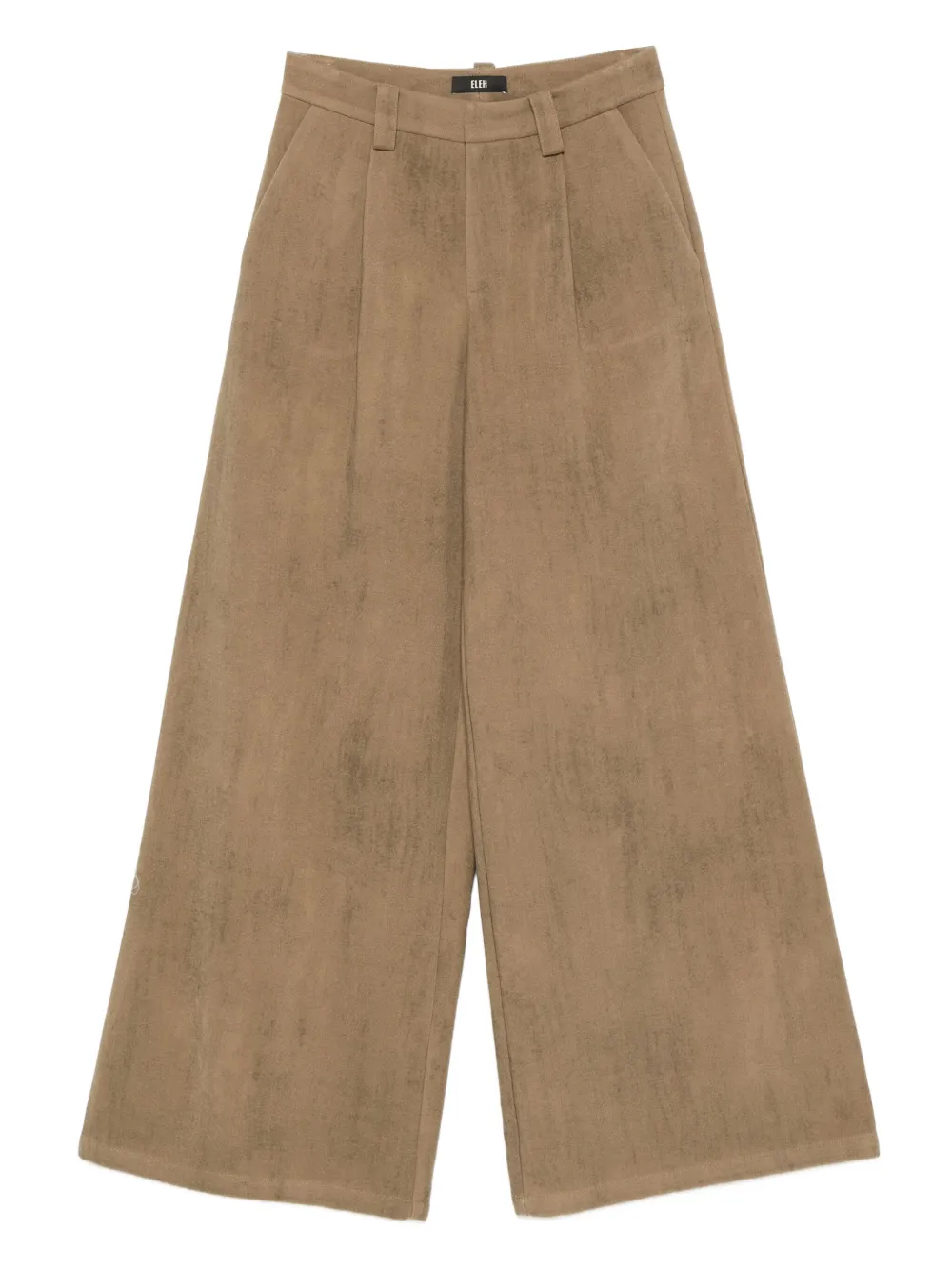 Eleh pleated pants | Green | Image 1