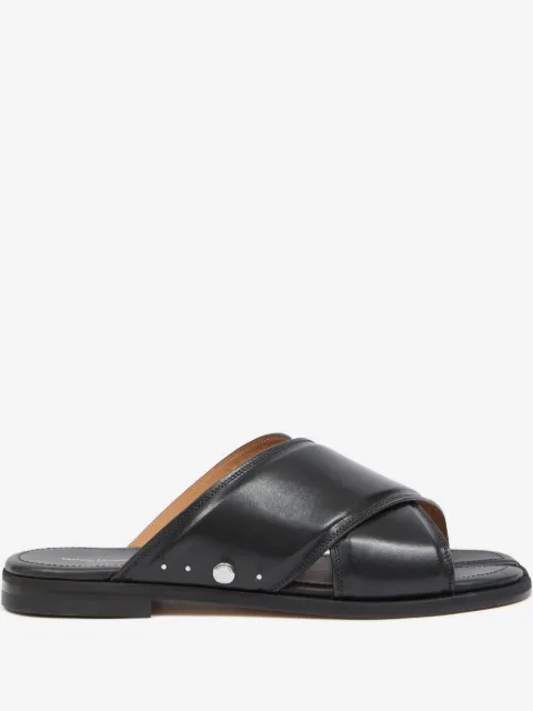 Maison Margiela Tabi Numbers crossed sandals