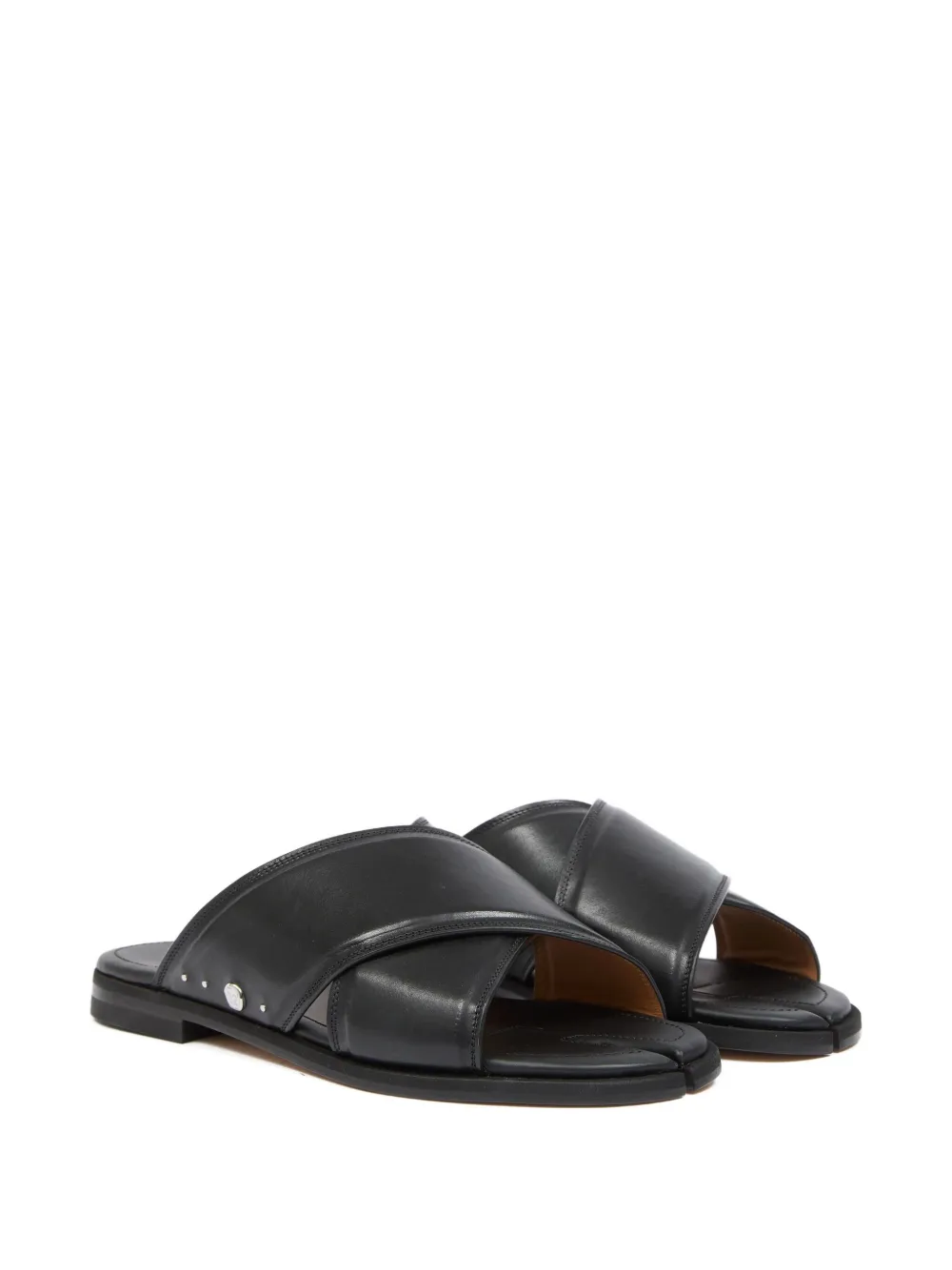 Maison Margiela Sandalen met gekruiste bandjes - Zwart