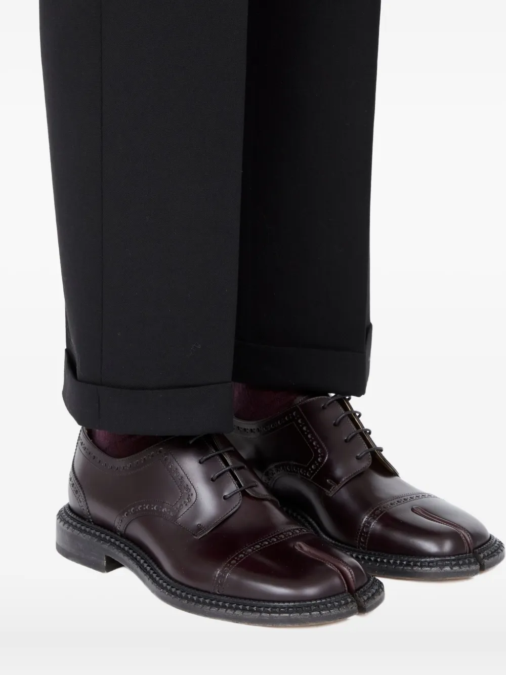 Maison Margiela Leren brogues Bruin