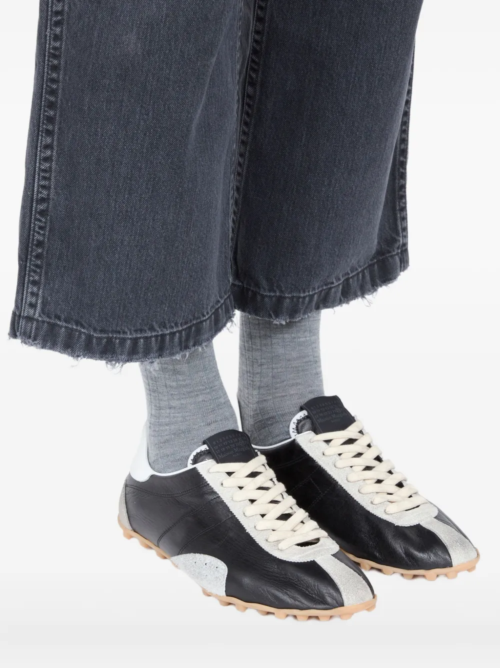 Maison Margiela Leren sneakers Zwart