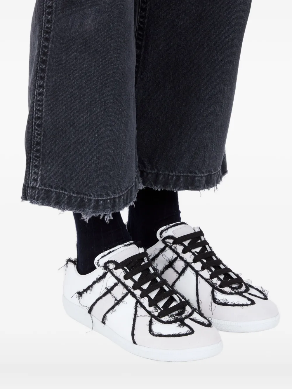 Maison Margiela Replica leren sneakers Wit