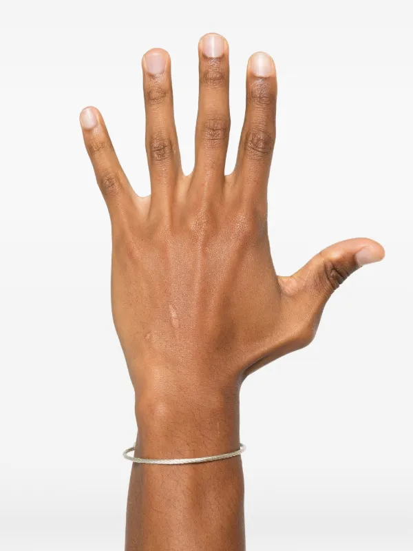 Le Gramme 8g ケーブルブレスレット | シルバートーン | FARFETCH JP