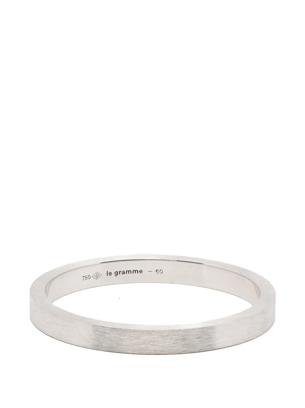 Le Gramme flat-band ring - Argento