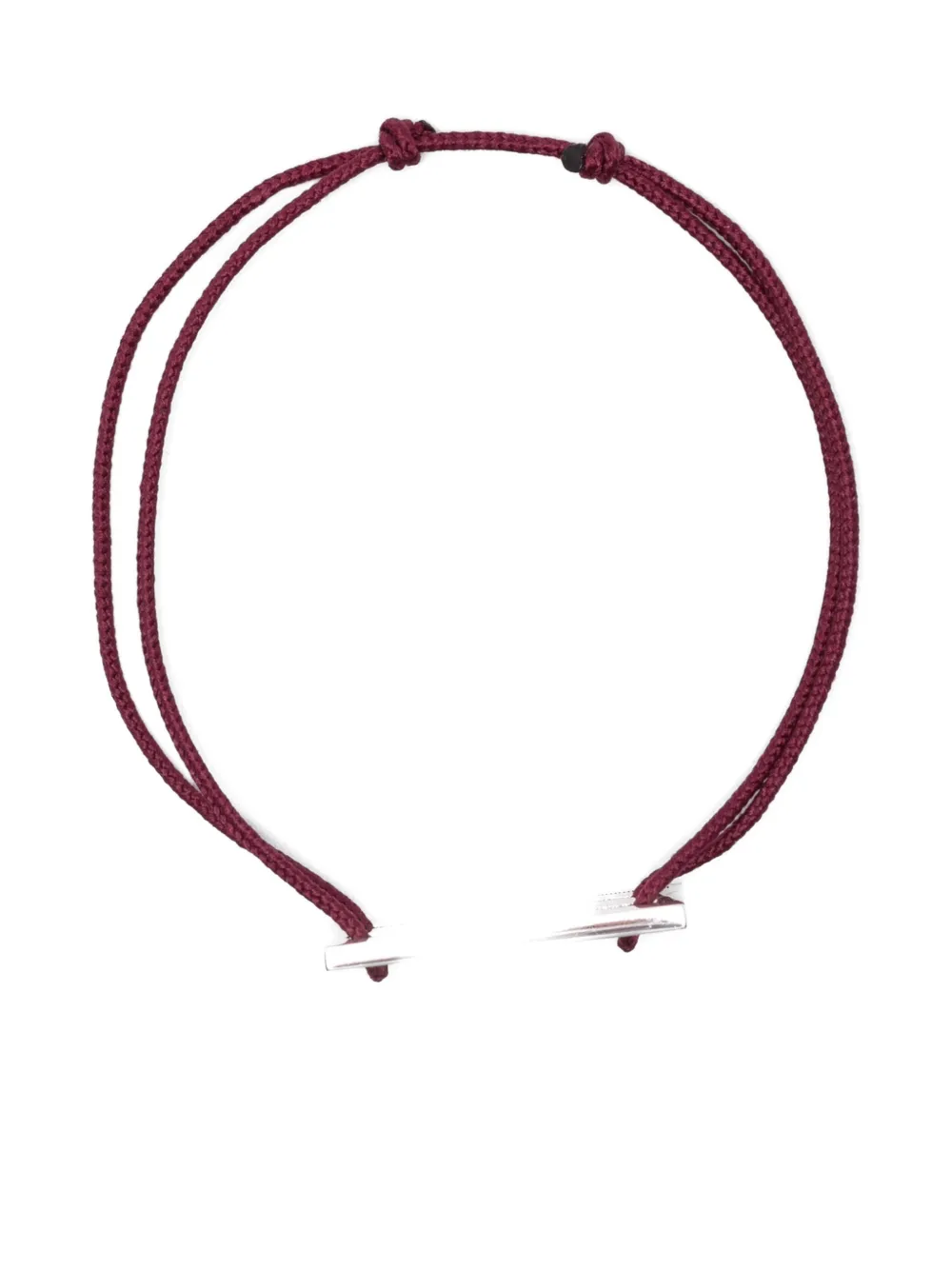 Le Gramme cord bracelet - Rosso