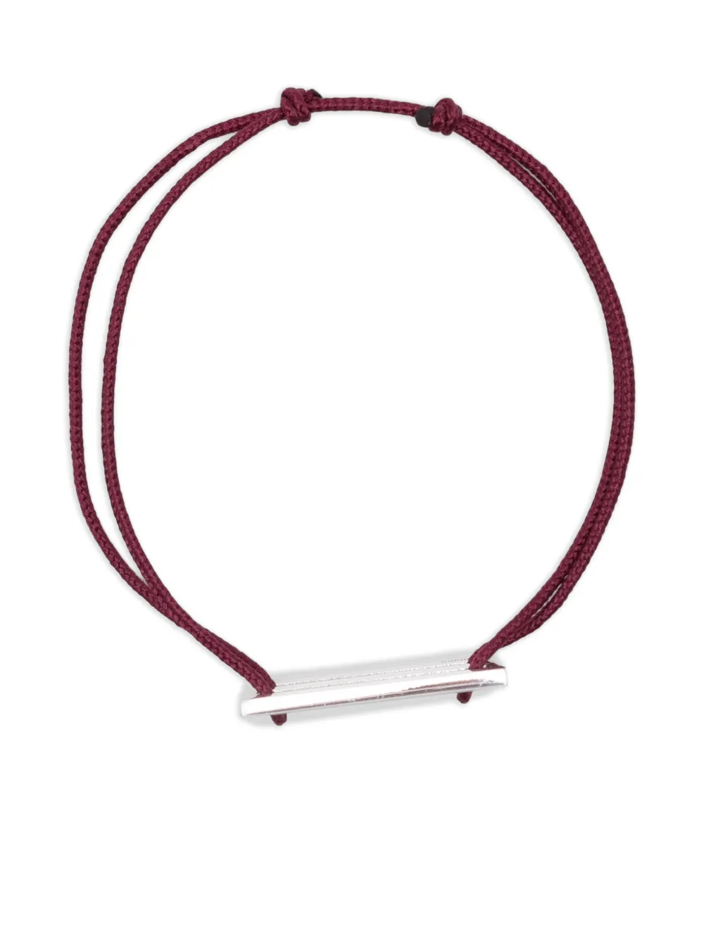 Le Gramme cord bracelet | Rot | Image 1