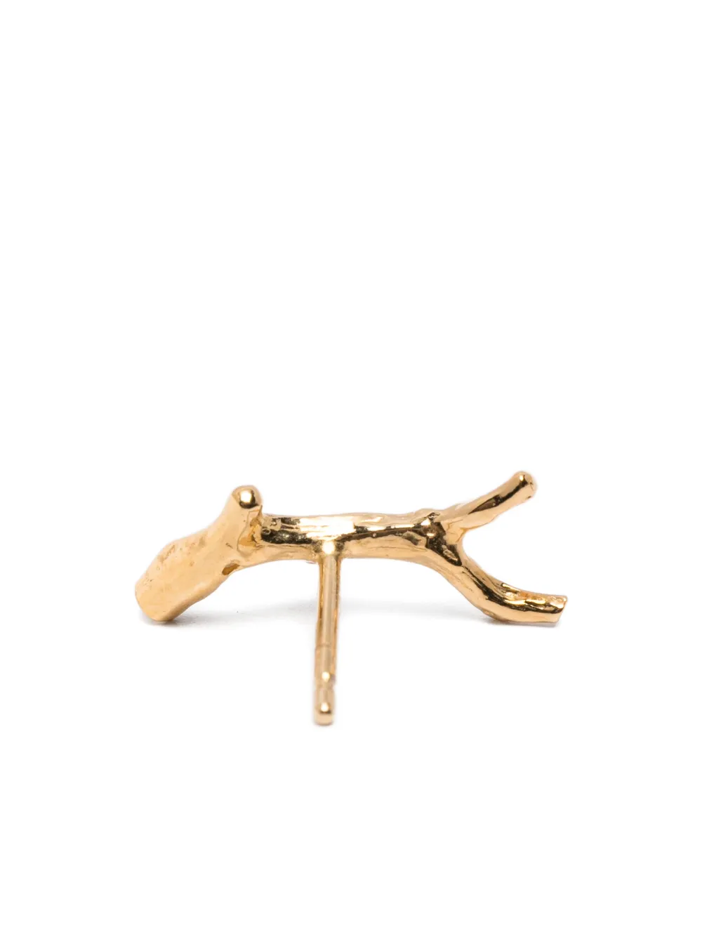 Wouters & Hendrix branch-shape earring - Goud