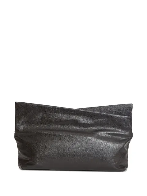 AMINE zip gazel clutch bag