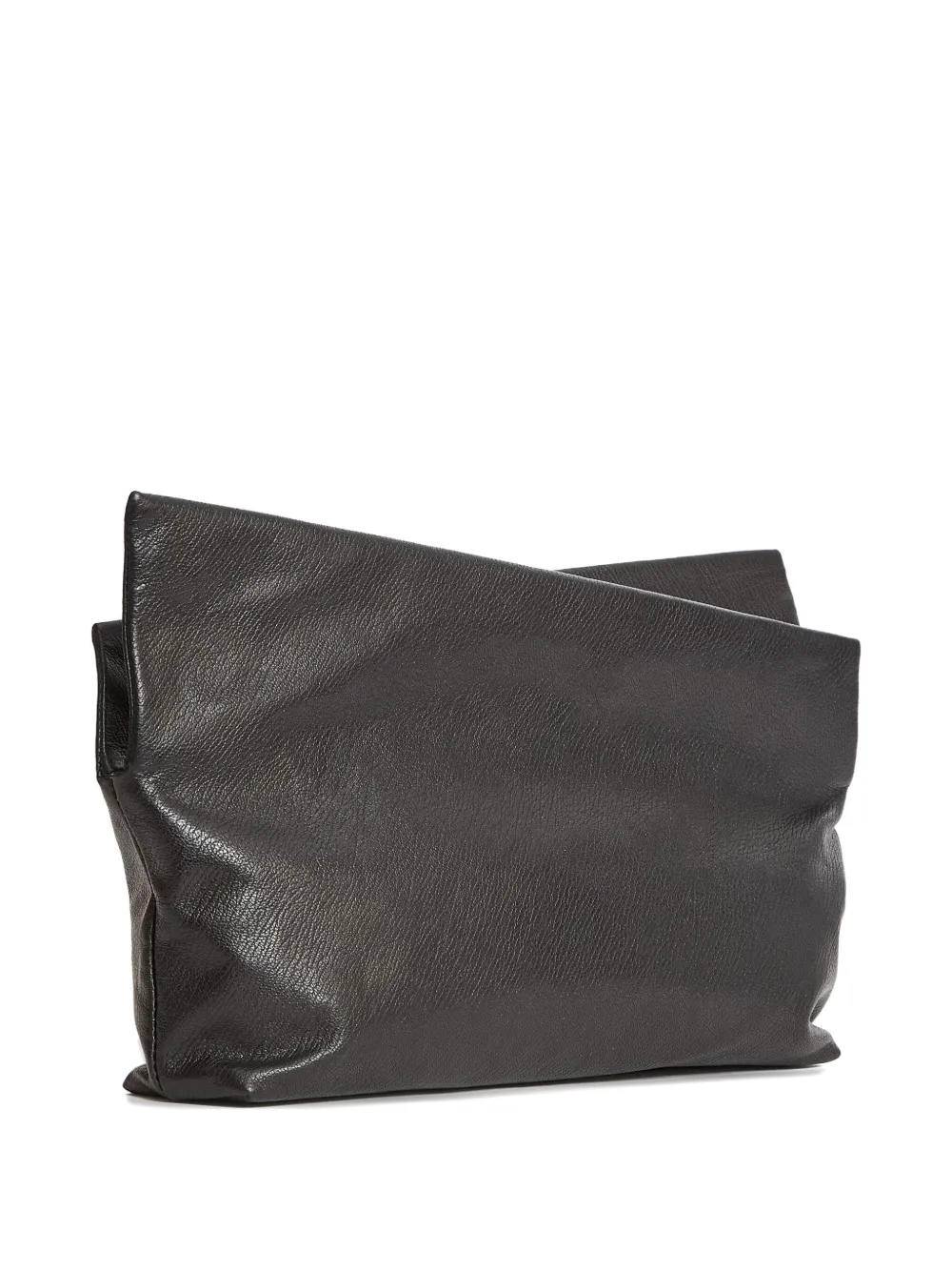 AMINE Gazel clutch met rits Zwart