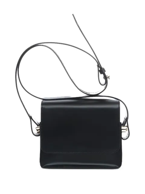 AMINE Fordy zip-up flap cross body bag