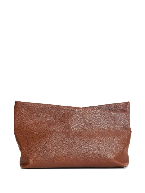 AMINE zip gazel clutch bag