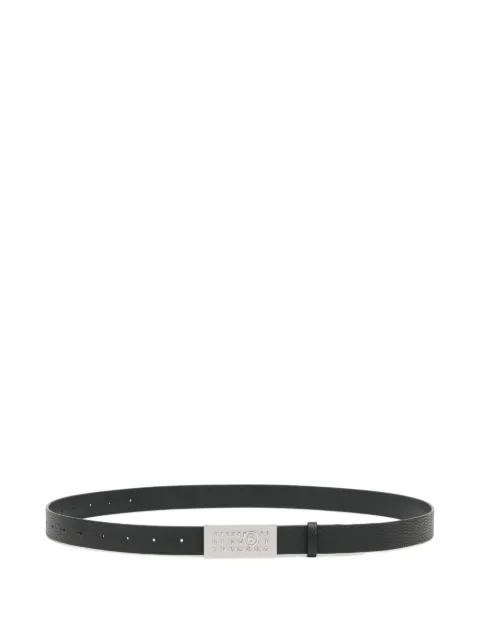 MM6 Maison Margiela Numeric plaque belt