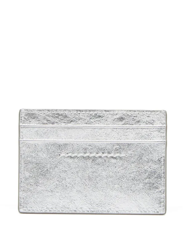 MM6 Maison Margiela カードケース | シルバートーン | FARFETCH JP