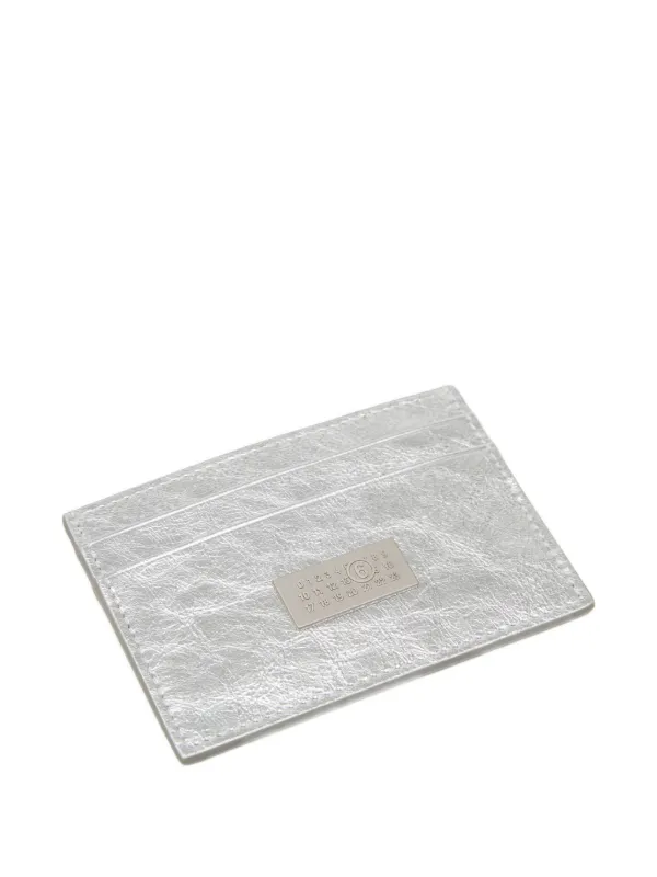 MM6 Maison Margiela カードケース | シルバートーン | FARFETCH JP