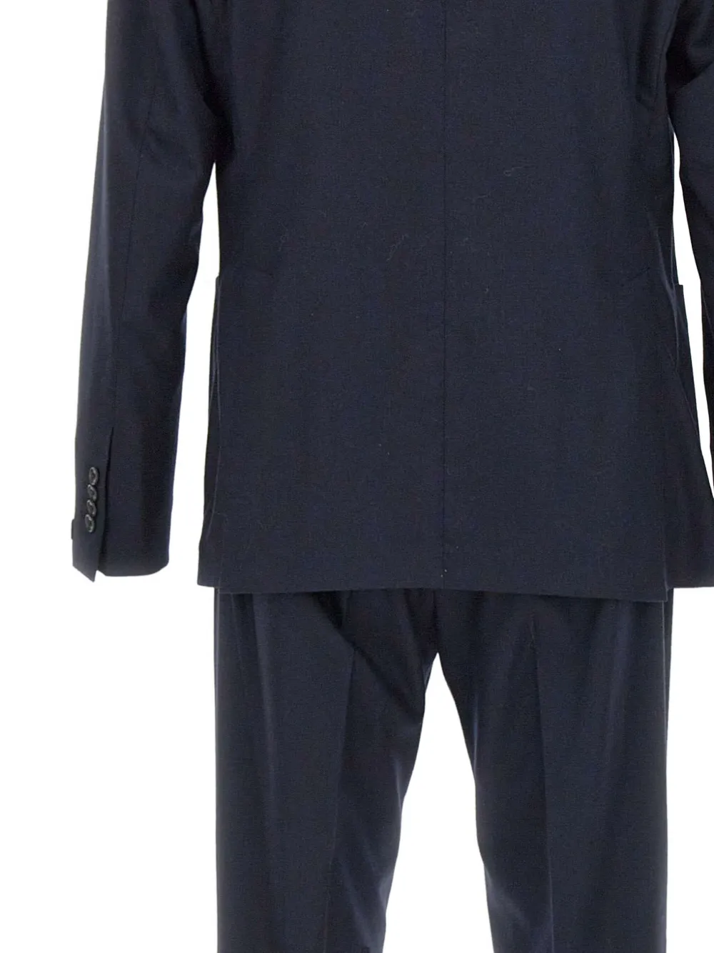 Tagliatore Pak met enkele rij knopen Blauw