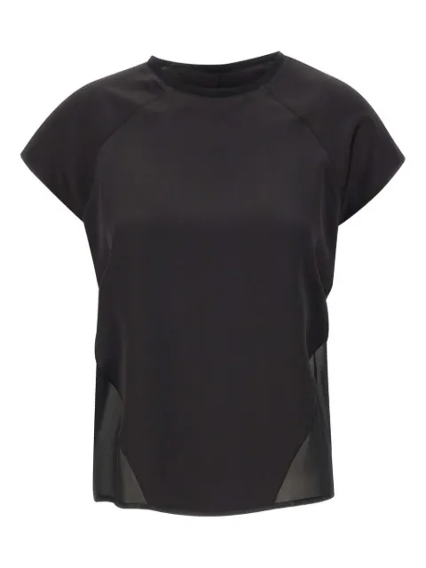 LIU JO satin short-sleeve top