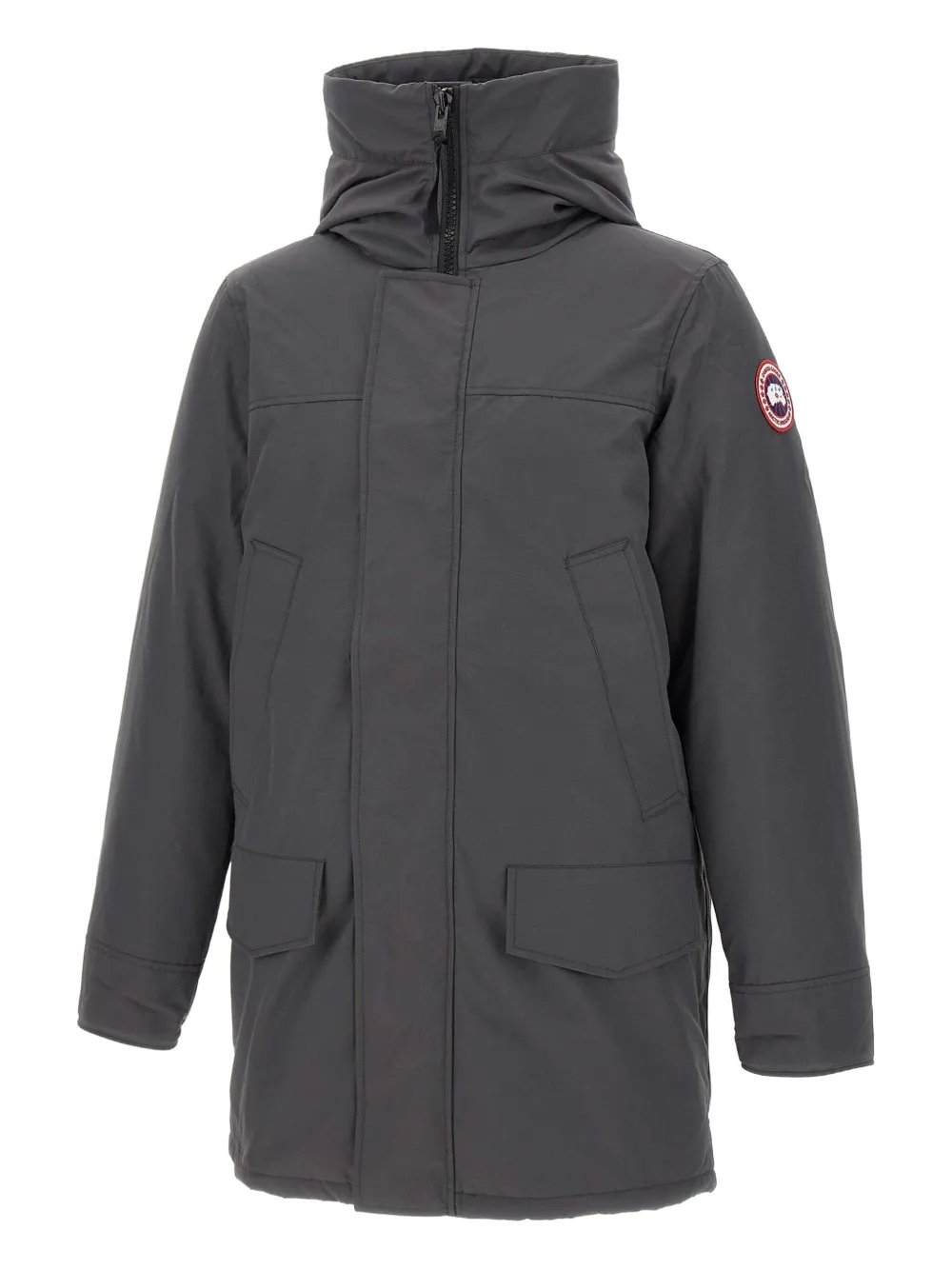 Canada Goose logo-patch coat | Grey | Image 1
