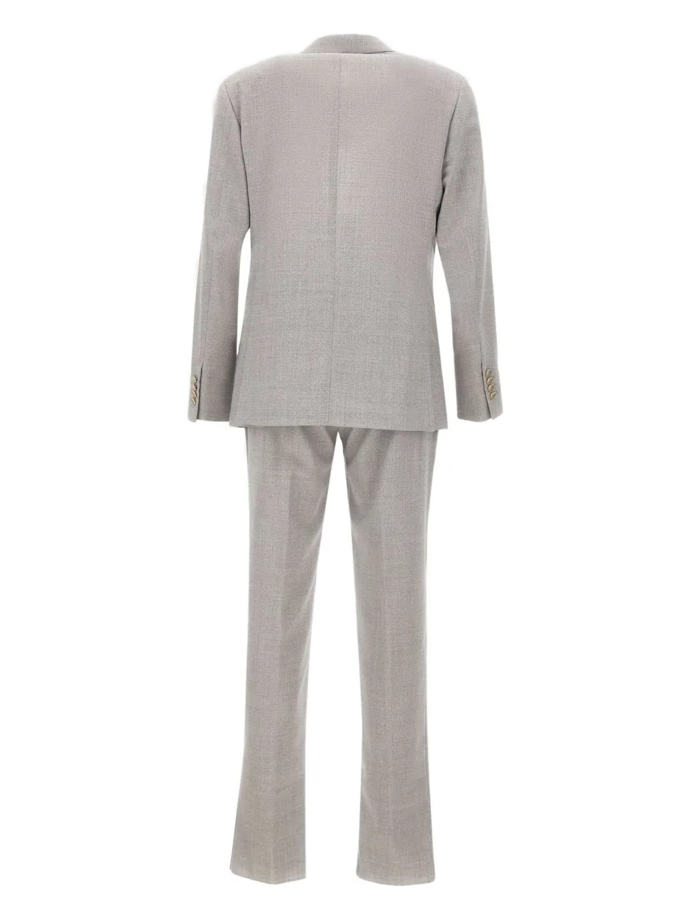 Eleventy Pak met dubbele rij knopen Grijs