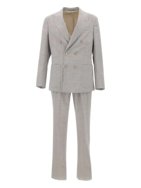 Eleventy double-breasted suit